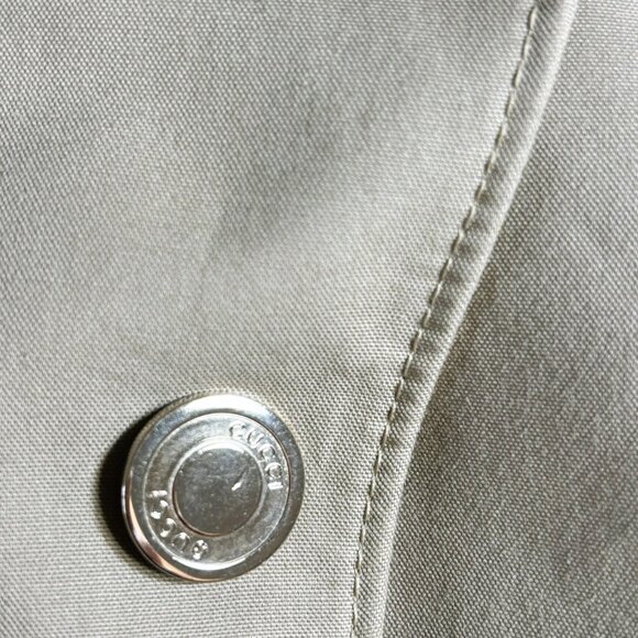 Vintage Gucci by Tom Ford Womens Sahariana Safari Pant Suit Sz S - Picture 13 of 17